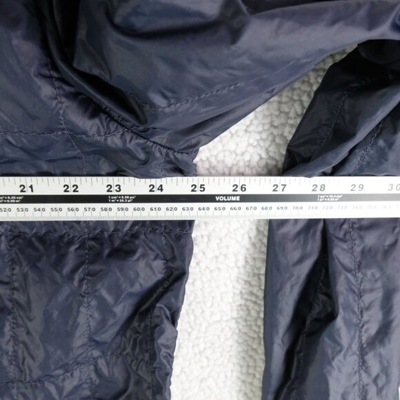 John Varvatos Jacket Mens Extra Large Blue Satin Snap Lightweight Bomber Sporty - Picture 6 of 8